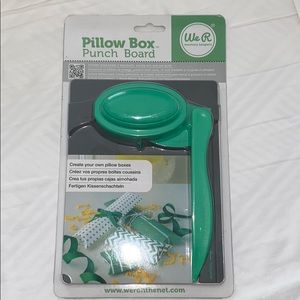 Pillow Box Punch Board